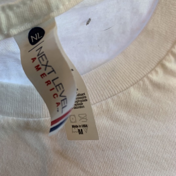 Next Level Cotton T-shirt Unisex Short Steve Crewneck Medium Brand New! - Picture 1 of 3